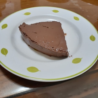 簡単  美味しい レアチーズチョコレートケーキ